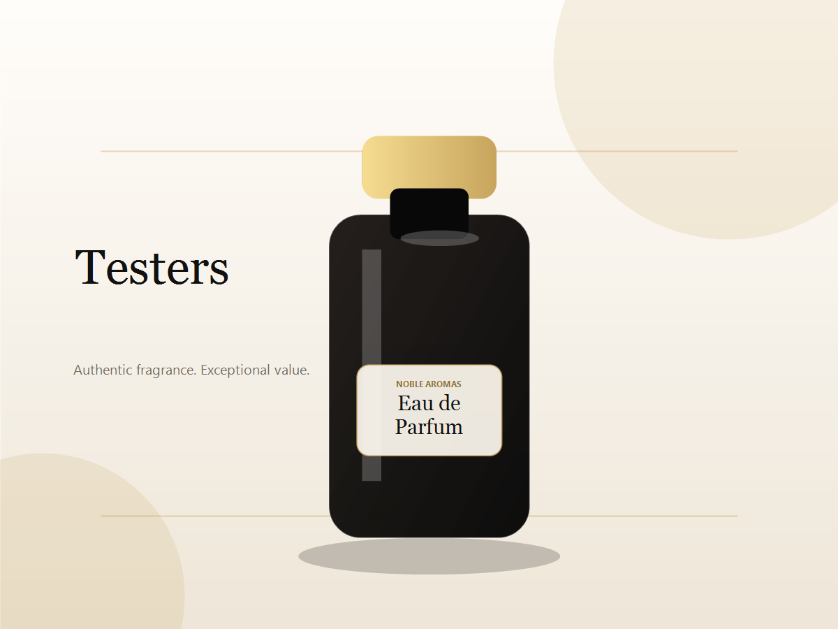 Fragrance testers